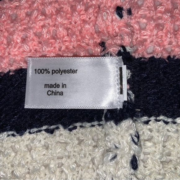 Lane Bryant  Striped Short Sleeve Cropped Knit Open Front Cardigan 22/24 - Picture 2 of 6